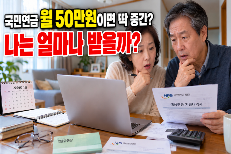 국민연금 월 100만원 받는 사람 6명 중 1명, 내 예상 수령액은 어디?수령액 분포 총정리