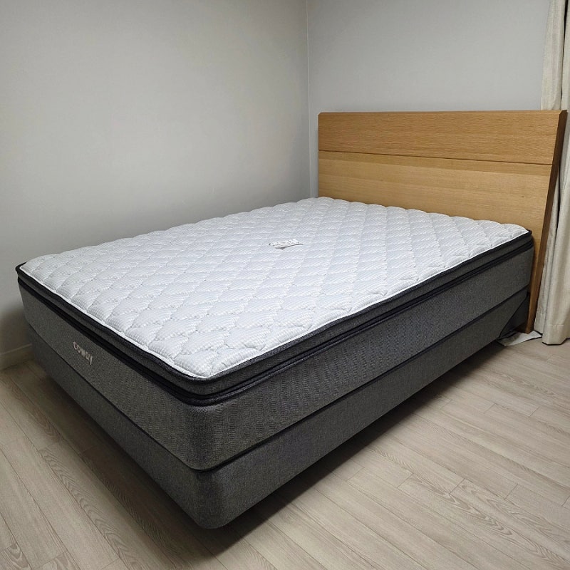 웅진코웨이 매트리스 부부 침대 렌탈 이용해보니