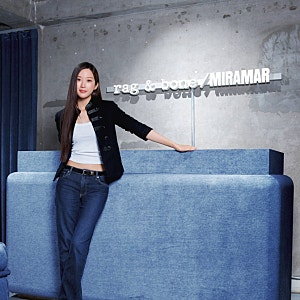 성수 팝업스토어 9월 26FW rag&bone  랙앤본 rb Miramar 캡슐 컬렉션 문가영 옹성우 데님셋업 코디
