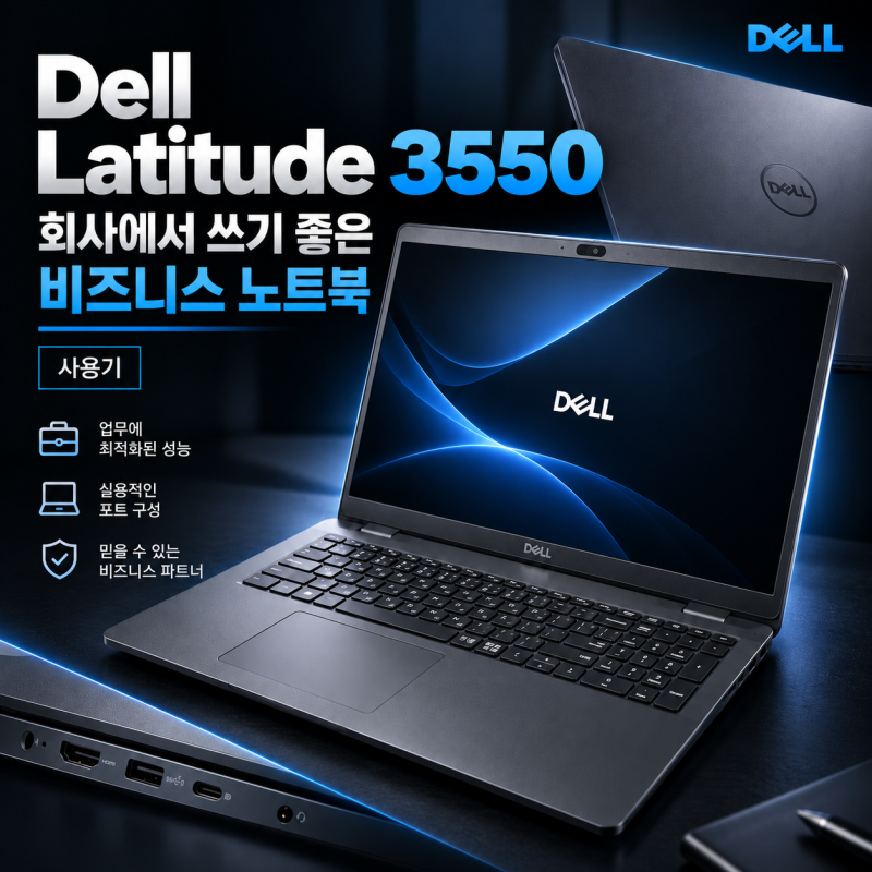 Dell Latitude 3550 사용기｜회사에서 쓰기 좋은 비즈니스 노트북