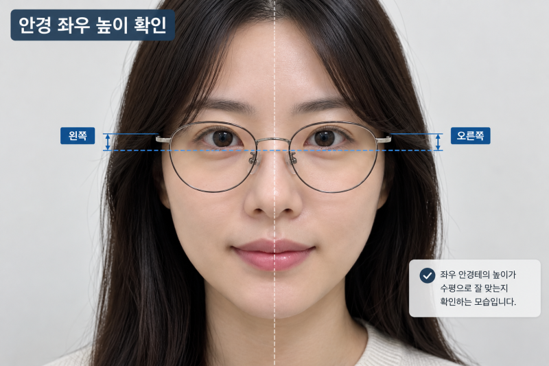 안경 코받침 자국이 계속 남는다면? 남포동 안경 피팅 체크포인트 5가지