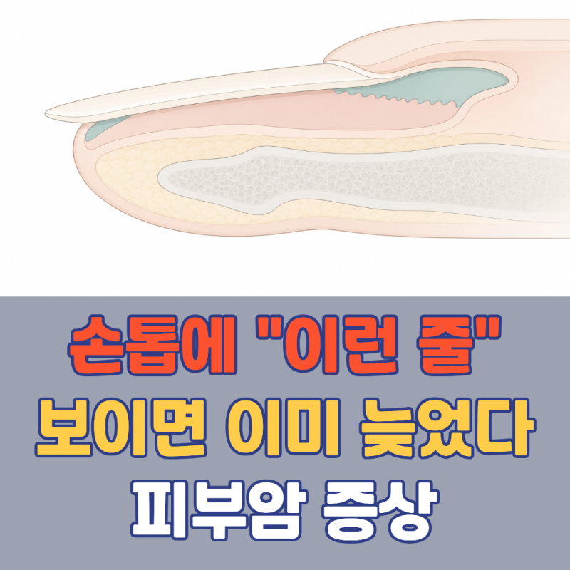 "손톱에 '이런 줄' 보이면 이미 늦었을 수 있습니다" 손톱에 남는 흑색종(피부암) 증상 | 손톱 ....