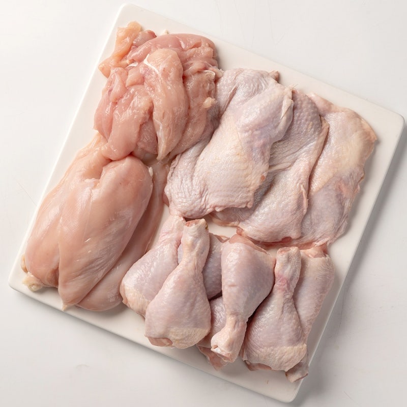 추석선물 추천: 대한민국농수산 국내산 닭정육 1kg 닭다리살 생닭 실속 요리