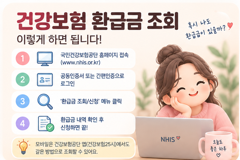 건강보험 환급금 조회 어디서? 2026 본인부담상한제·건강보험료 환급 확인, 최대 136만원