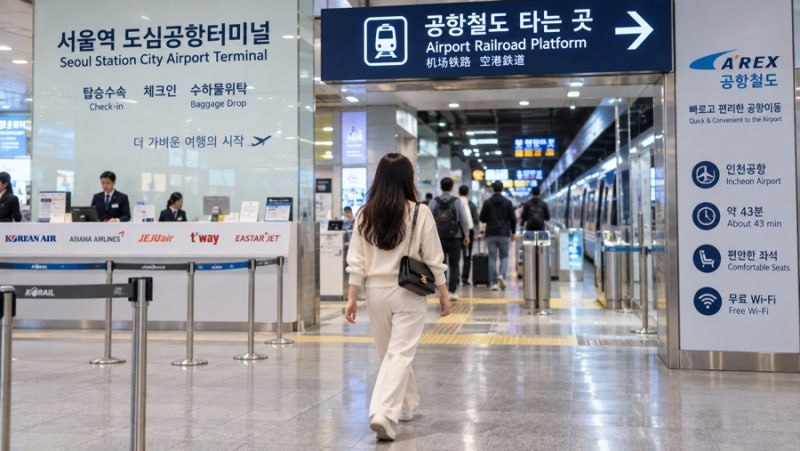 서울역·광명역 도심공항터미널 이용법! 출국 전 짐 보내고 빈손 출국하기