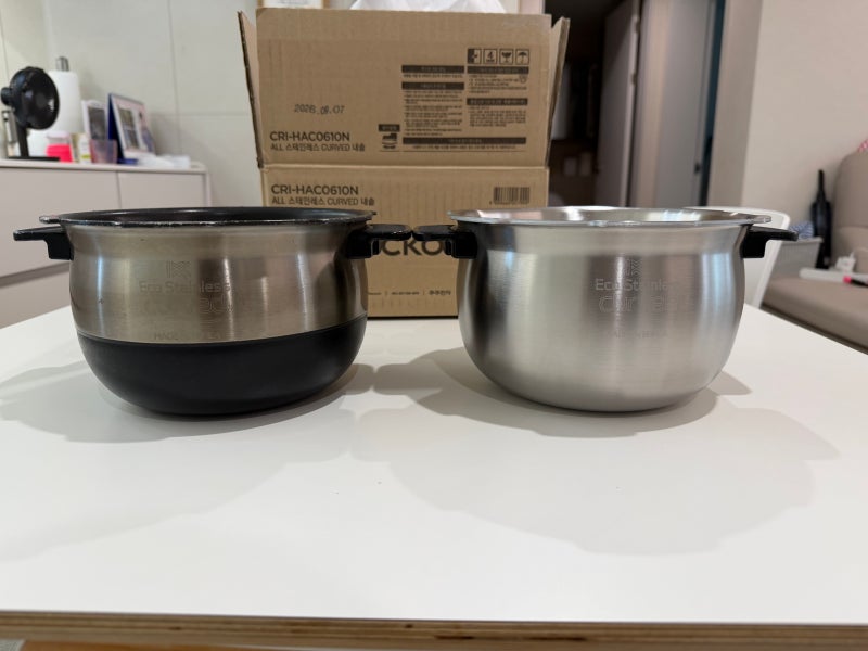 [내돈내산] 쿠쿠 전기밥솥 코팅 내솥 → 풀스텐 내솥으로 교체하고 밥상 지키기!(LHTR0610FWM)