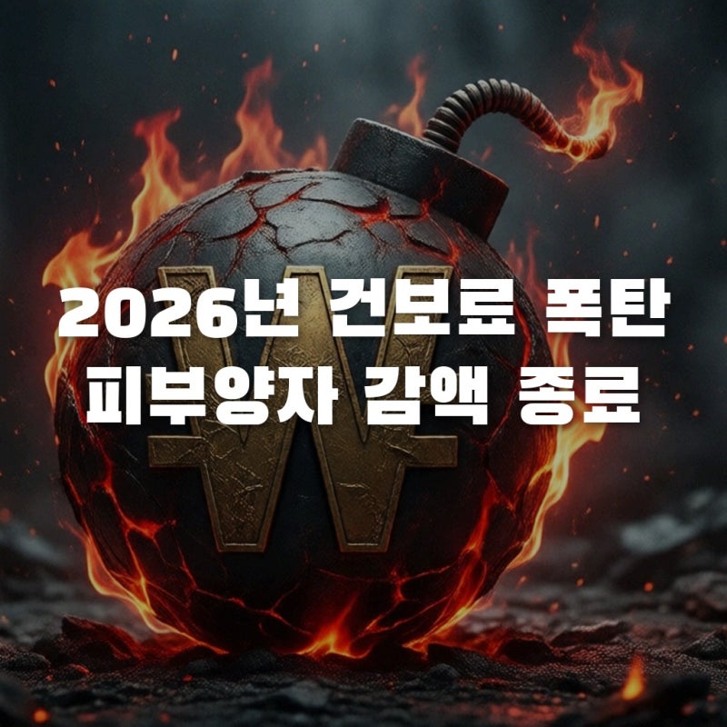 2026년 9월 건보료 폭탄? 피부양자 감액 종료 대비법