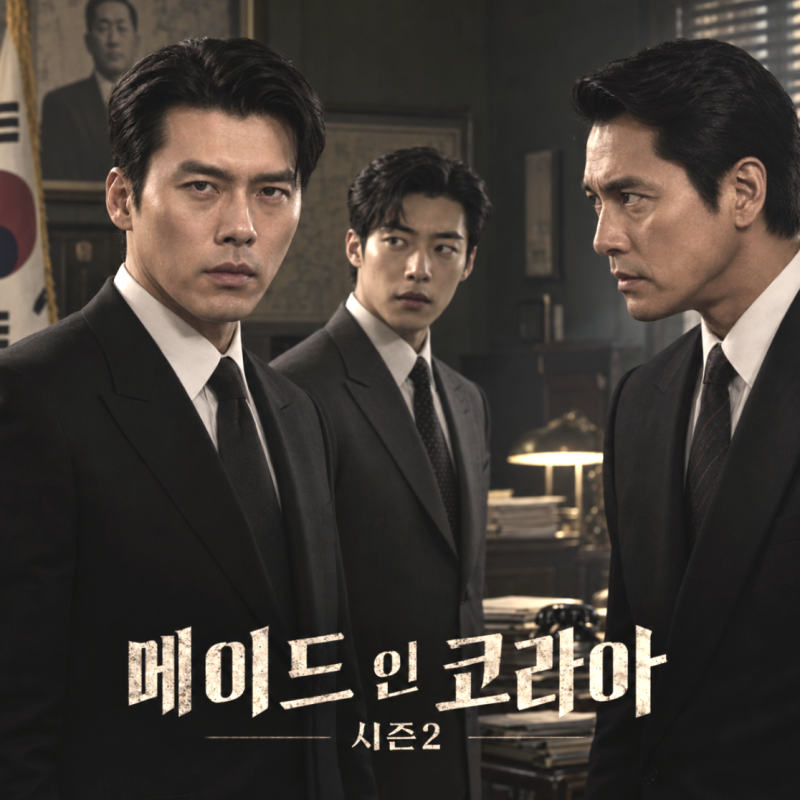 "현빈·정우성 제대로 붙었다" 메이드 인 코리아 시즌2 기본정보: 몇부작·등장인물관계도