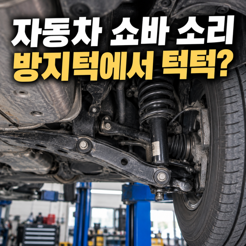 자동차 쇼바 소리 원인과 교체 비용 소리가 발생하면 점검해 보세요