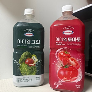 내돈내산 I 보넬드 아이엠그린 아이엠토마토 후기 - 100% NFC 착즙주스 솔직후기