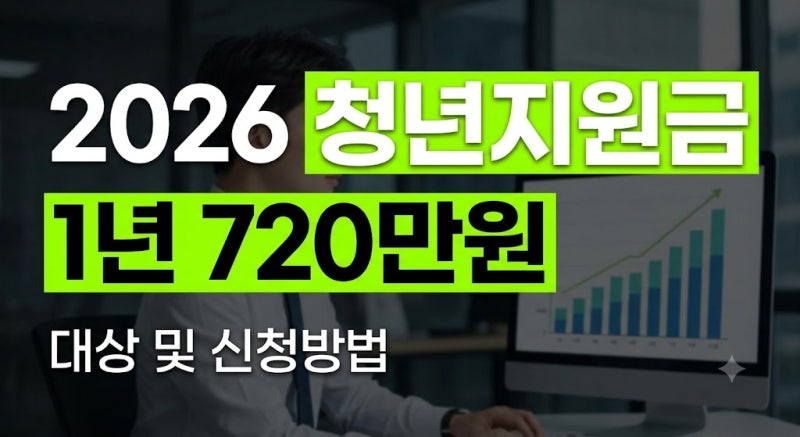 2026 청년일자리도약장려금 신청 총정리｜대상 조건 기업지원금 최대 720만원