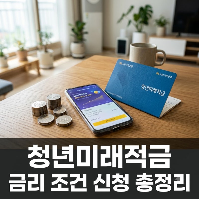 청년미래적금 조건 금리 은행별 비교 및 신청방법 총정리