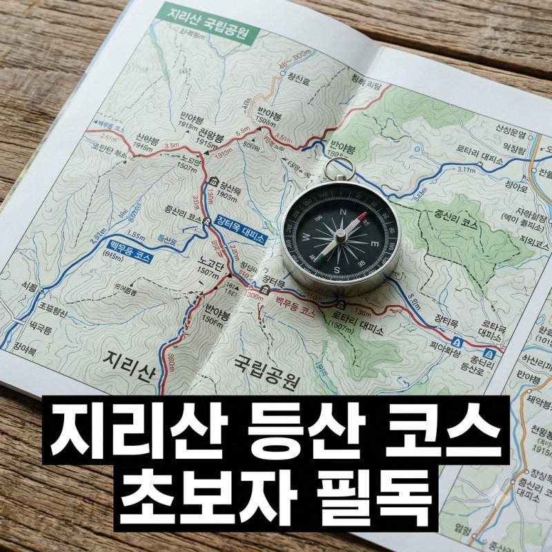 "하루 8시간도 부족해.." 지리산등산코스지도 한 장에 담긴 뜻밖의 절경 3곳..