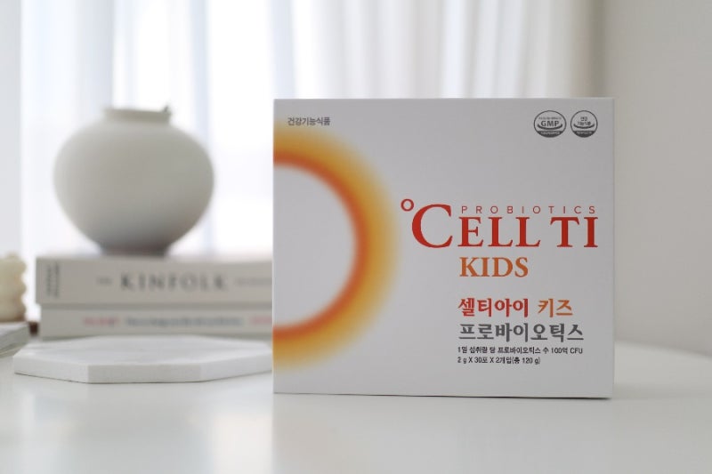 어린이 유산균추천, 셀티아이 키즈유산균 섭취 직전까지 꼼꼼하게 관리해요!