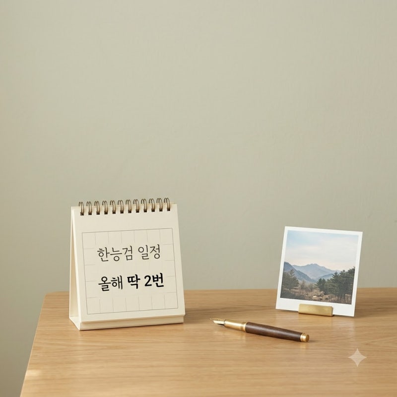 "딱 2번 남았다!" 2026년 한능검시험일정, 80회 접수 놓치면 11월까지 대기?