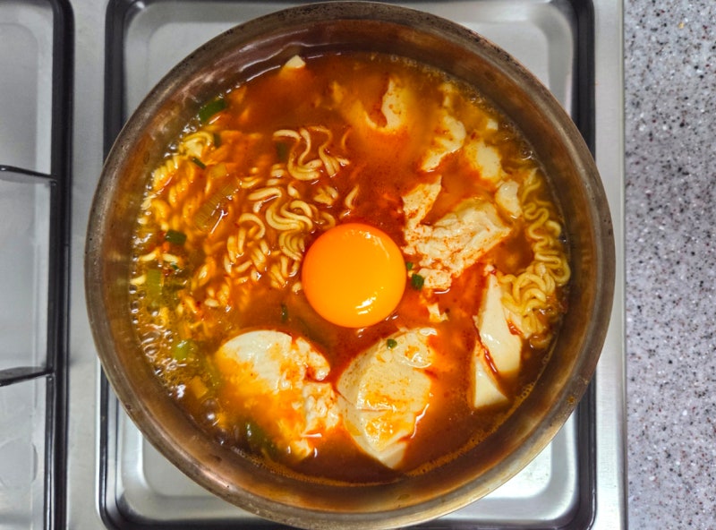 순두부 열라면 레시피｜얼큰하고 부드러워서 자꾸 생각나는 맛