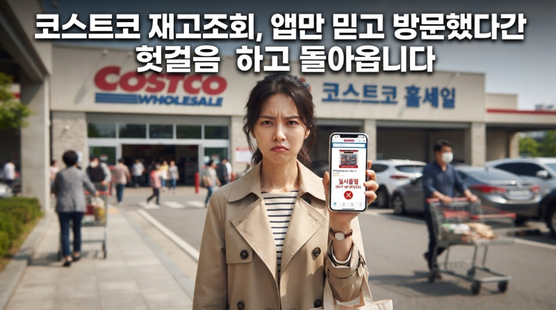 코스트코 재고조회, 앱만 믿고 방문했다간 헛걸음하고 돌아옵니다