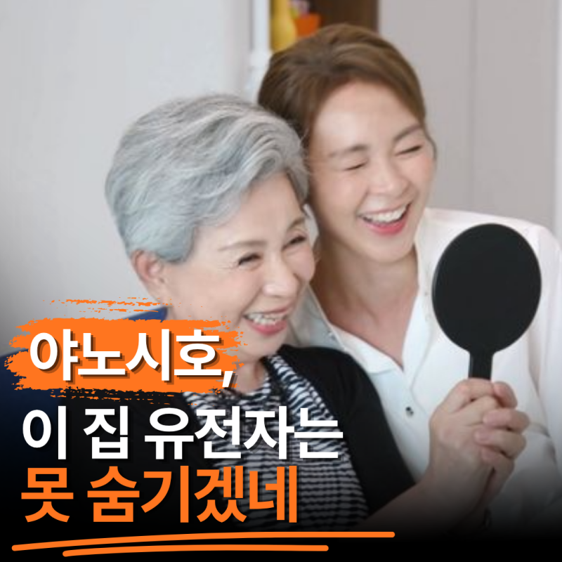 "야노시호가 그냥 나온 게 아니었네" 73세 엄마 처음 공개되자 다들 납득한 이유