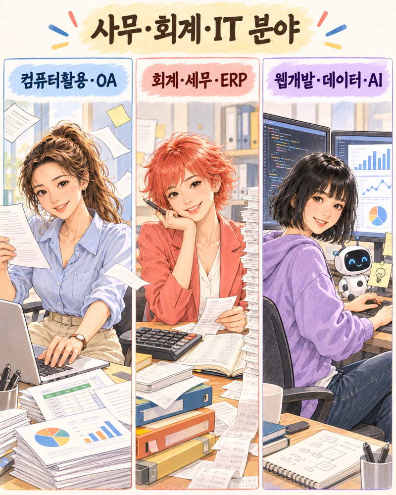 2026 국민내일배움카드 추천 자격증·교육과정 총정리｜취업에 도움되는 분야 7가지