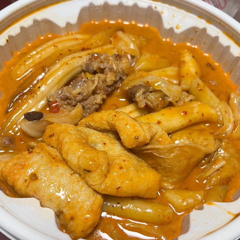 사이드 고민 끝! 마라로제엽떡 먹을 때 필수인 엽떡꿀조합 찹쌀치즈볼 조합