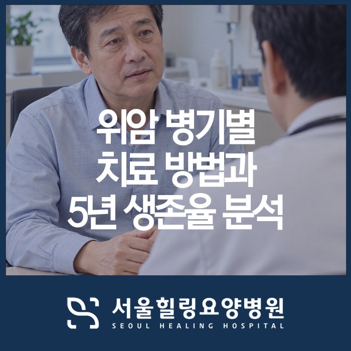위암 병기별 치료 방법과 5년 생존율 분석
