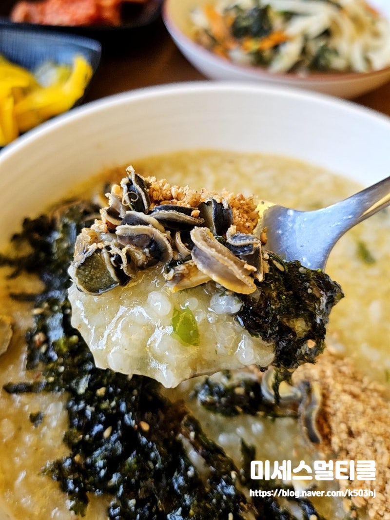 강릉 여행 이색 맛집 울릉도며느리 본점ㅣ초당 따개비죽 따개비칼국수 솔직후기