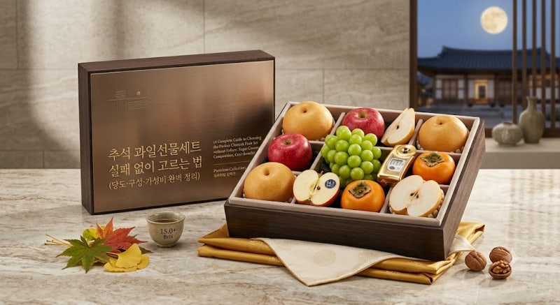 추석 과일선물세트 실패 없이 고르는 법 (당도·구성·가성비 완벽 정리)