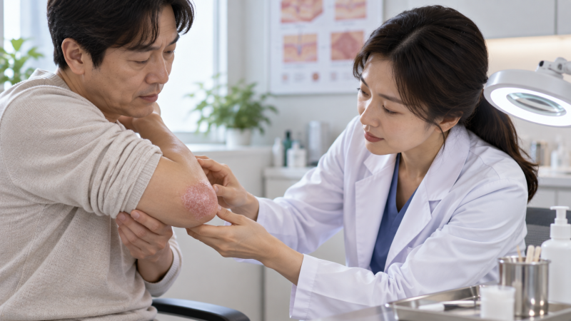 팔꿈치·두피에 붉고 두꺼운 각질 반복된다면…만성 염증성 피부질환 ‘건선’