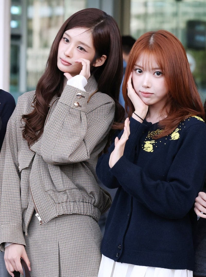 6명 중 혼자만 얼굴이 반쪽…엔믹스 해원, 공항서 무슨 일이