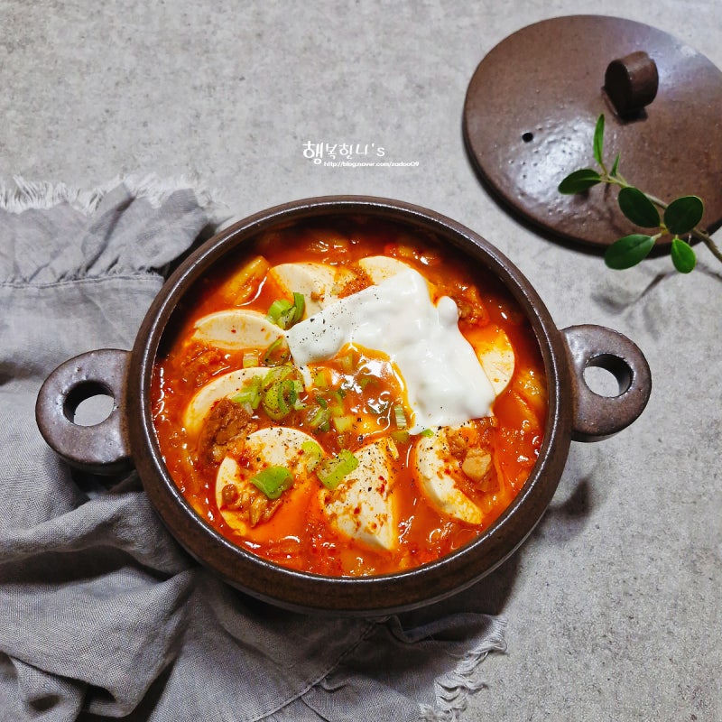 편스토랑 야노시호 고추참치 순두부찌개 레시피 자취 요리급 간단한 김치 순두부