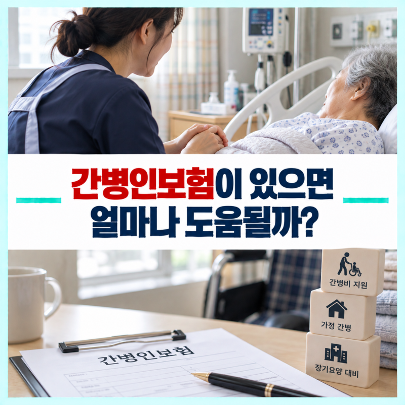 치매 진단보다 더 걱정되는 간병비, 간병인보험이 있으면 얼마나 도움될까?