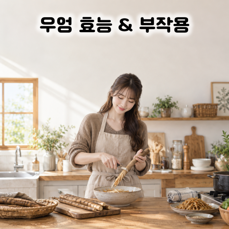 당뇨가 걱정될 때 살펴보는 우엉 효능과 부작용