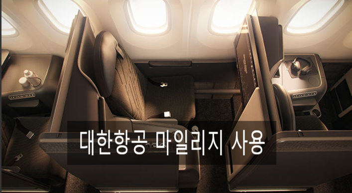 대한항공 마일리지 200% 알뜰하게 털어내는 5가지 사용법 완벽 가이드