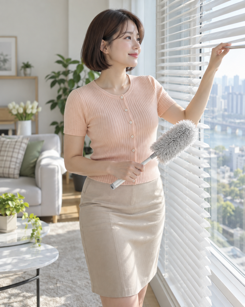 블라인드 청소법, 물걸레보다 마른 먼지 제거가 먼저예요