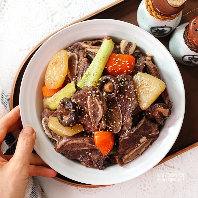 소갈비찜 레시피, LA갈비 활용 간편하게 만들기