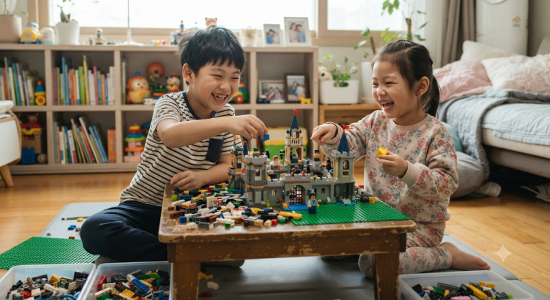 밟으면 지옥... 레고·블록 정리 스트레스 한 번에 날려버린 수납 꿀팁"