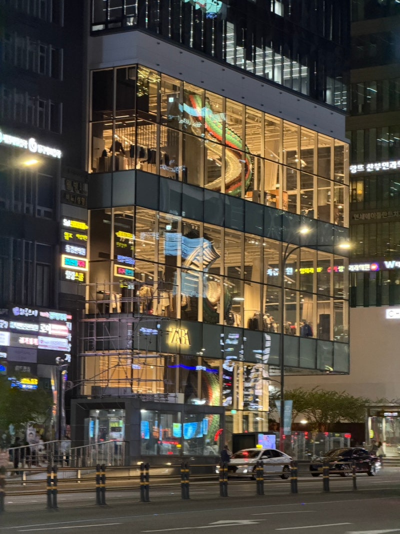 강남 자라 ZARA 플래그쉽스토어 오픈 후기 ♀️