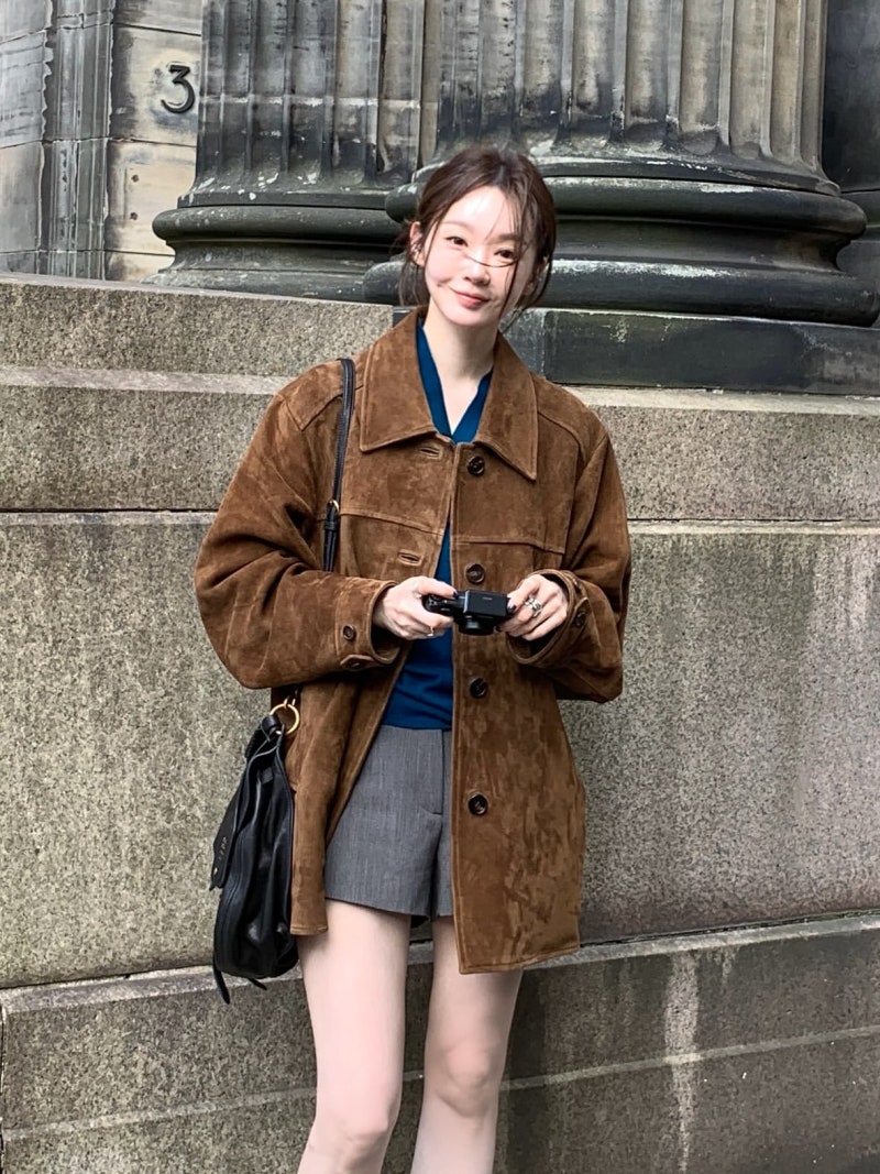 강민경 가을 옷 코디! 강민경 인스타 옷 정보 / 강민경 트렌치코트 강민경 가방