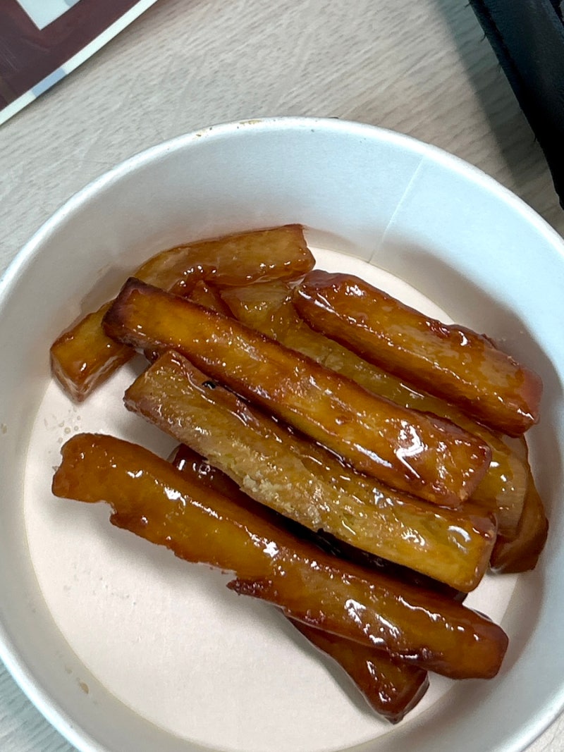 이마트24 아이스 고구마 맛탕 무료 쿠폰 사용 후기