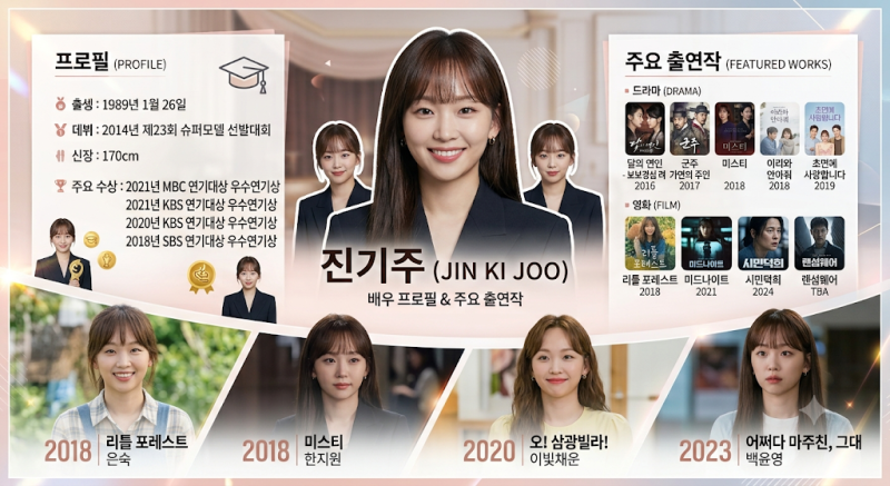 진기주 배우 프로필부터 대표작까지｜리틀 포레스트부터 참교육까지