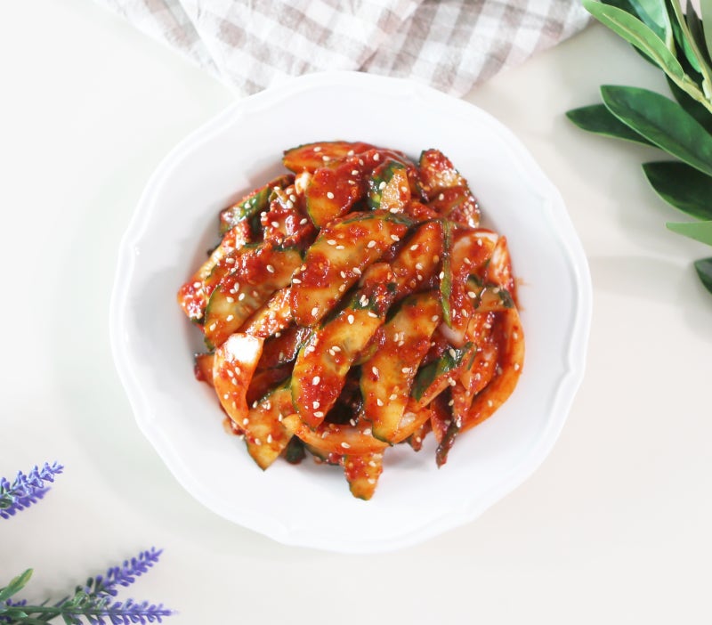 오이무침 황금 레시피 양념
