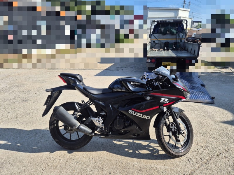 일산바이크용달,스즈키 GSX-R125 센터입고운송, 고양시오토바이견인탁송