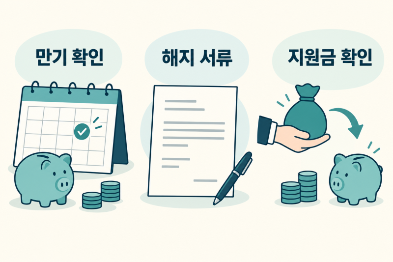 군적금 만기해지 준비물, 전역일과 만기일부터 확인하세요