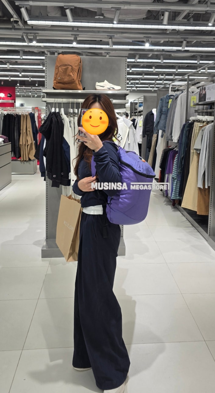 [용산 무신사 메가스토어] 티켓투더문 백팩 15L 실물 착용 후기 & 무신사 리유저블백 득템! (위....