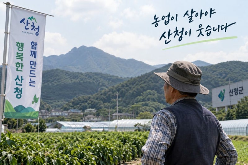 산청군 농업인 정책자금, 농업법인 최대 5억원·청년농 금리 0.8% 9월 22일까지