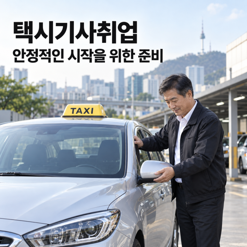 택시기사취업, 처음 시작할 때 꼭 확인해야 할 준비 과정과 회사 선택 기준