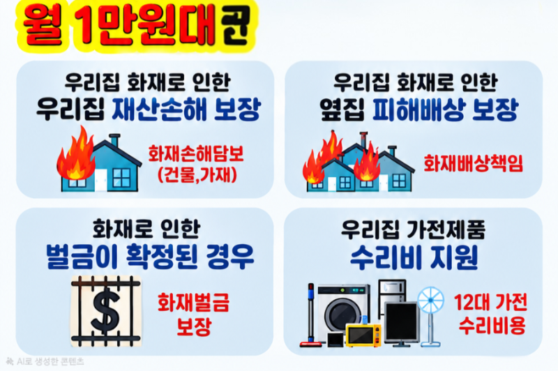 주택화재보험 기본담보