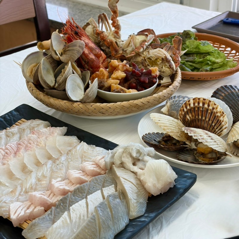 강릉항횟집 솔향 강릉항가성비맛집 구성 알찬 모듬회 한상