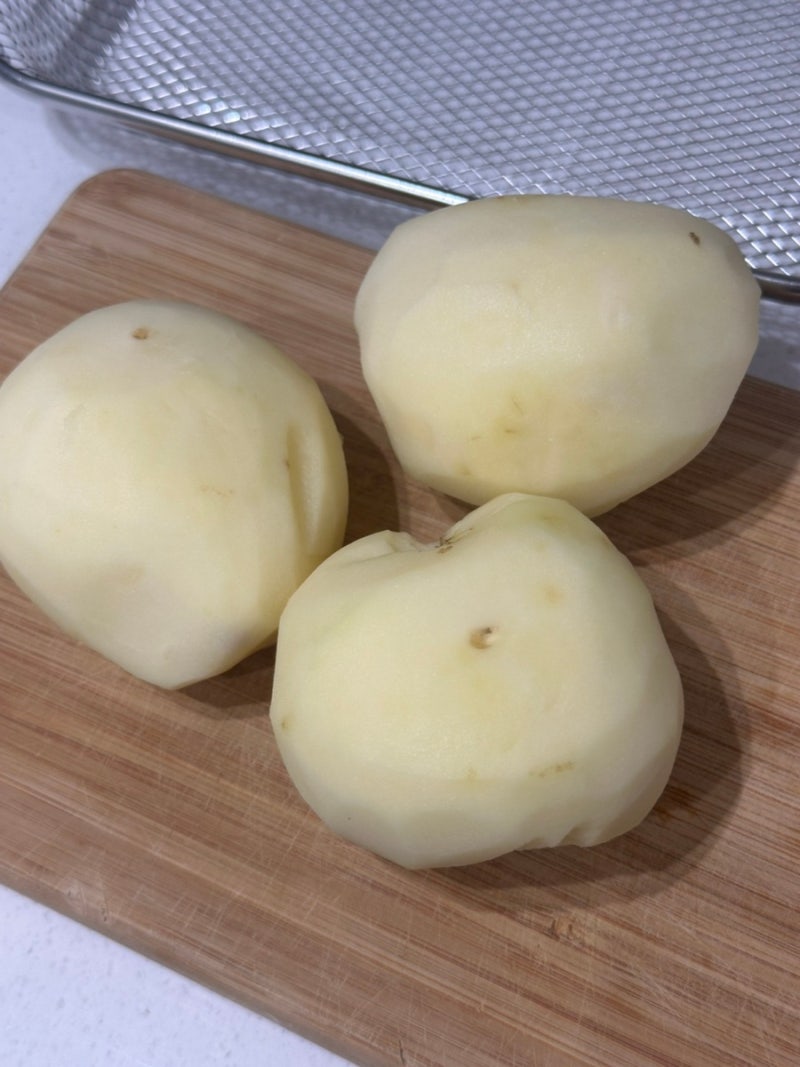 [식품] 가을 제철 국내산 햇감자, 에어프라이어 감자칩 꿀맛!