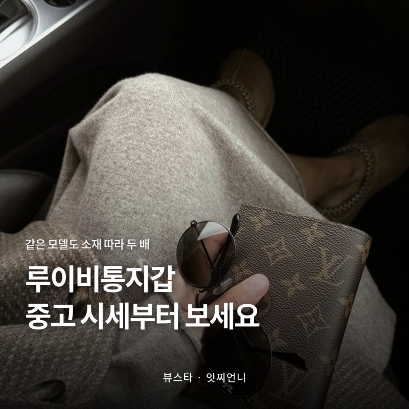 루이비통지갑, 중고 시세부터 보고 사세요 (빅토린·사라)